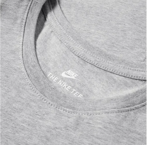 NIKE חולצה טישרט באפור Sportswear Club 827021